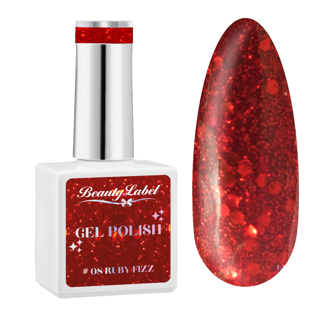 Gelpolish #08 - Ruby Fizz - TPO vrij