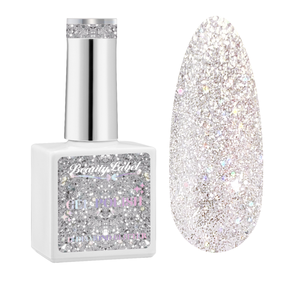 Gelpolish #17 Diamond Glitter - TPO vrij