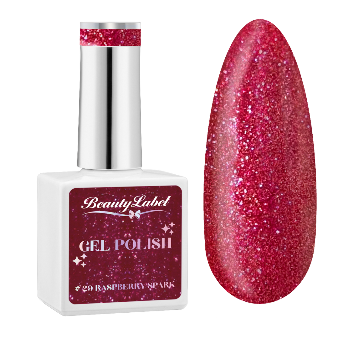 Gelpolish #29 - Raspberry Spark - TPO vrij