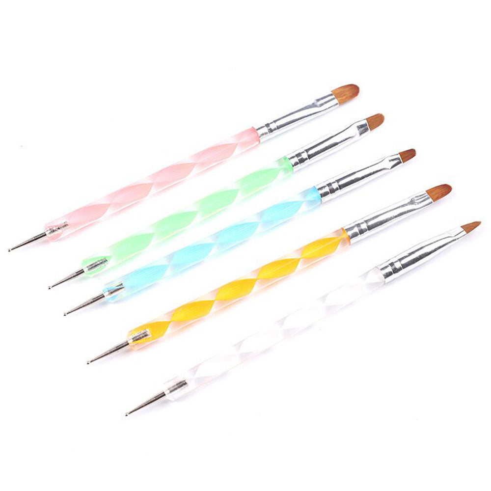 Dotting & Gel penselen set - Swirl 5pcs