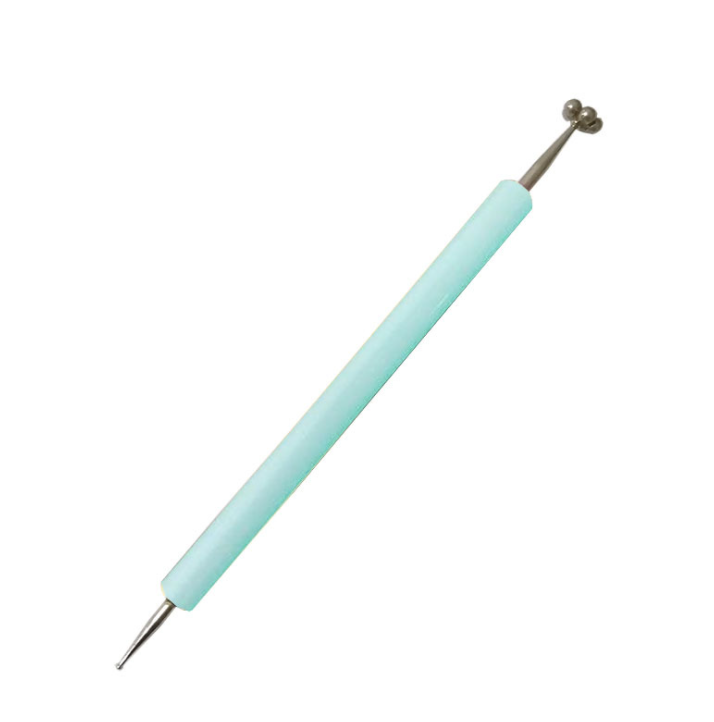 Blauwe nageltool met magneet voor cat eye