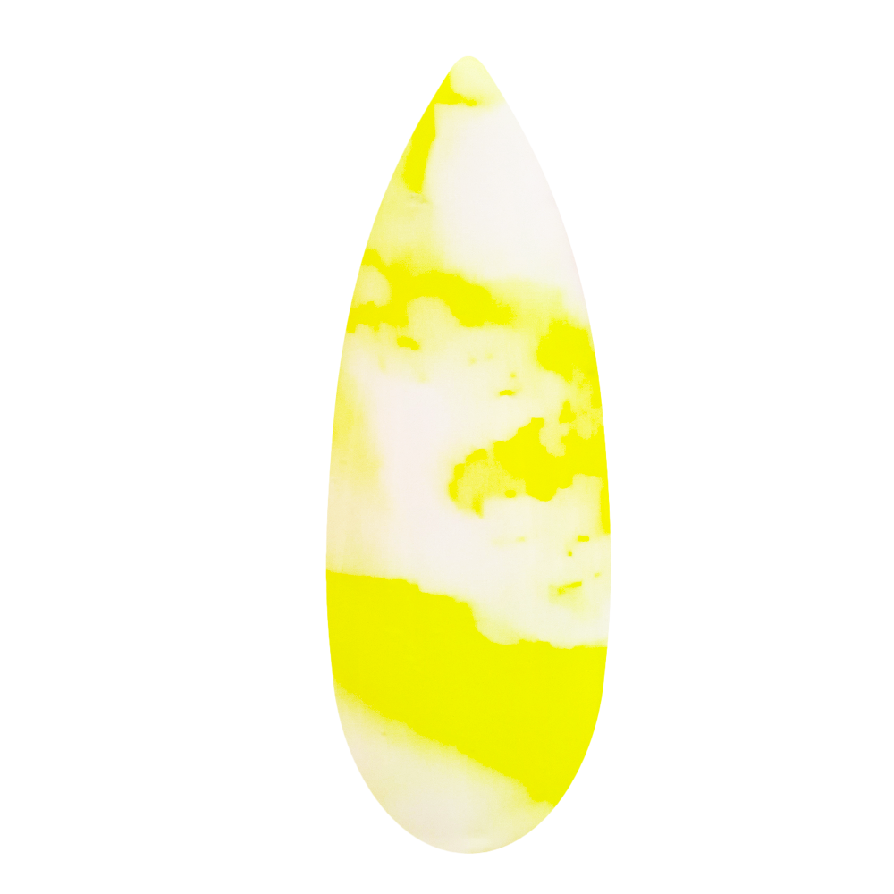 Marble Blooming ink yellow