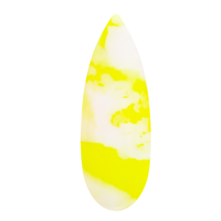 Marble Blooming ink yellow