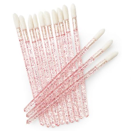 Lip brushes - Licht Roze 50 stuks