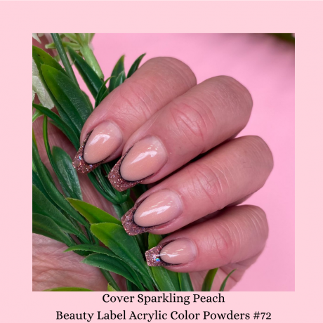 Acrylic Powders - Cover Sparkling Peach