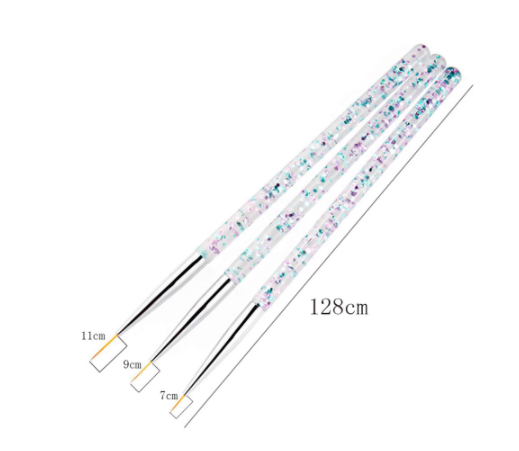 Glitter Striper set 3 stuks