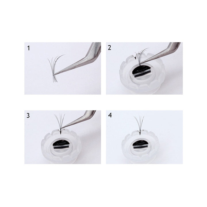 Lijm cupjes voor volume (100stuks)