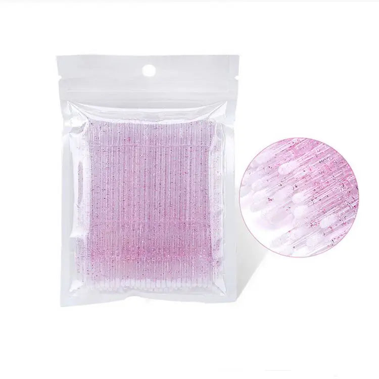 Microbrushes - Licht roze 100 stuks in zakje